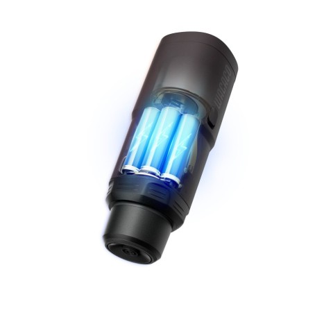 Портативна еспресо-кавоварка Wacaco Nanopresso біла з чохлом, механічна, для меленої кави