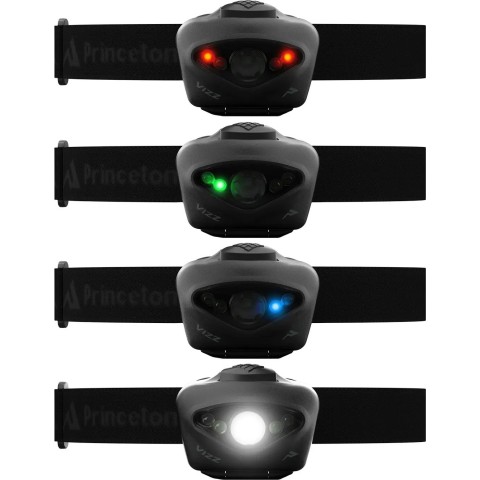 Фонарь налобный Princeton Tec Vizz RGB 550 lm Black