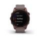 Смарт-годинник Garmin fenix 7S Sapphire Solar темно-бронзовий титановий з глиняно-сірим ремінцем