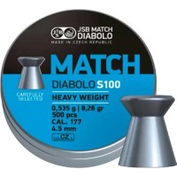 Пули пневм JSB Match HW, 4,49 мм , 0,535 г, 500 шт/уп