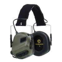 Активні навушники Earmor M31, з тримачем на голову green