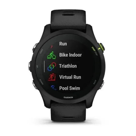 Смарт-годинник Garmin Forerunner 255 Music чорний