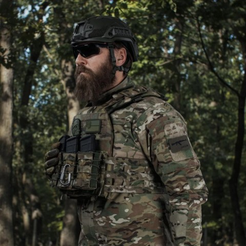 Плитоноска Ukrarmor Modular Vest Platform (M.V.P.) Lite. Cordura 1000 Мультикам