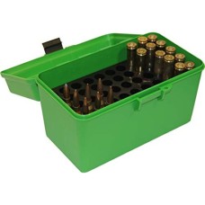 MTM H-50-XL Delux green 338 LM 300PRC - Коробочка для хранения 50 патронов