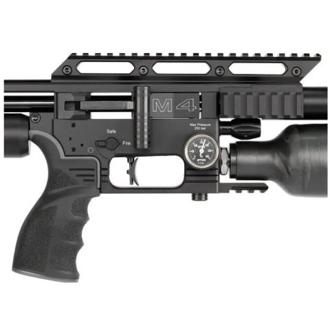 Пневматична редукторна гвинтівка FX Airgun M4 STD Black .177 кал