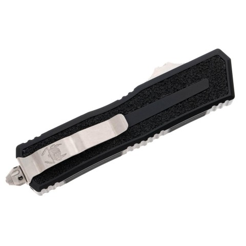 Нож Microtech Scarab II Gen III D/E-S, stonewash, черный