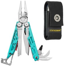 Мультиінструмент Leatherman Signal Aqua Silver,