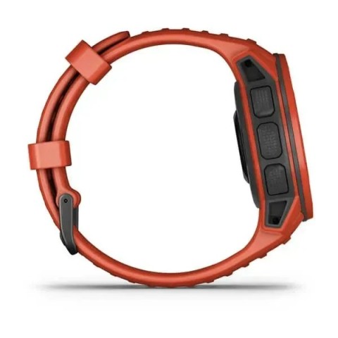 Смарт-годинник Garmin Instinct Solar Flame Red