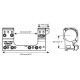 Моноблок Spuhr SP-4002C. d - 34 мм. 0 MOA. High. Picatinny