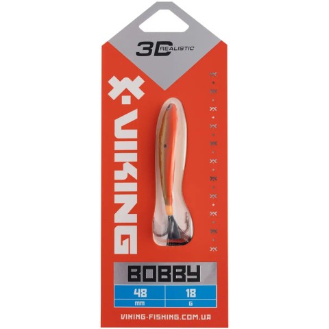 Бокоплав Viking Fishing Bobby 48mm 18.0g #08 Candle Flame