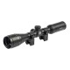 Прицел оптический Hawke Fast Mount 3-9x40 AO сетка Mil Dot. Кольца на Weaver