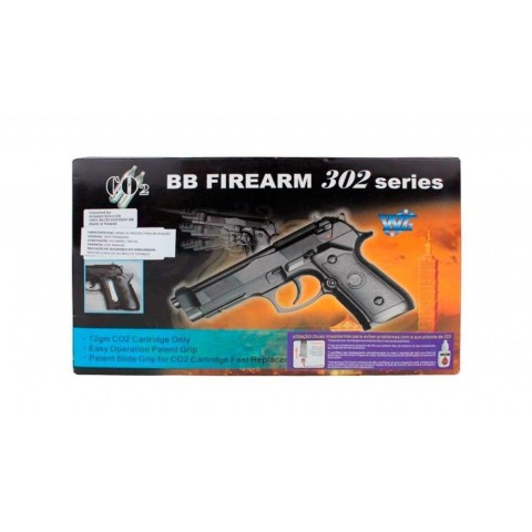 Пневматичний пістолет WinGun 302 (Beretta 92)