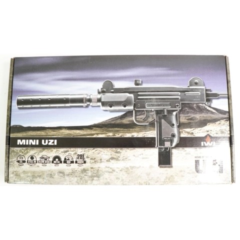 Пневматичний пістолет-кулемет Umarex IWI Mini UZI Blowback кал.4,5мм (5.8141)