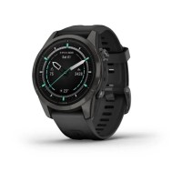 Смарт-часы Garmin epix Pro Gen 2 Sapphire Edition (42мм) карбоново-серые титановые DLC с черным ремешком