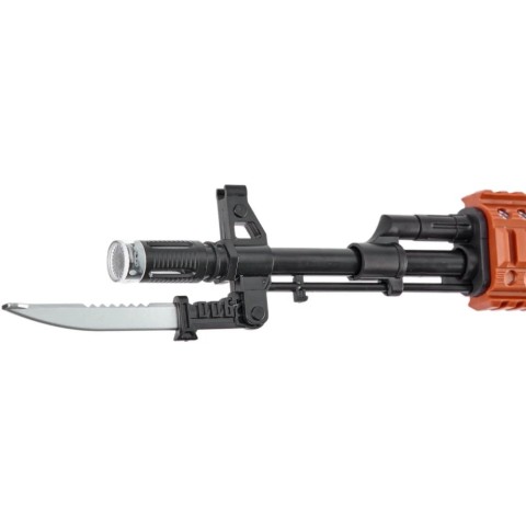 Автомат світло-звуковий ZIPP Toys AK47. Колір – чорний