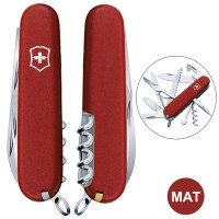 Ніж Victorinox Huntsman Mat 91мм,15функ,черв.мат