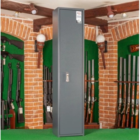 Сейф оружейный ШОС-1400, антрацитово-серый