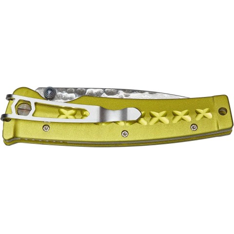 Нож MCUSTA Fusion Damascus. Желтый