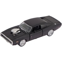 Машинка Rastar 1970 Dodge Charger R/T 1:36 Чорний
