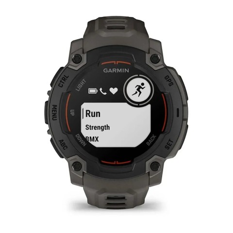 Смарт-годинник Garmin Instinct E (45 мм) чорний/вугільний