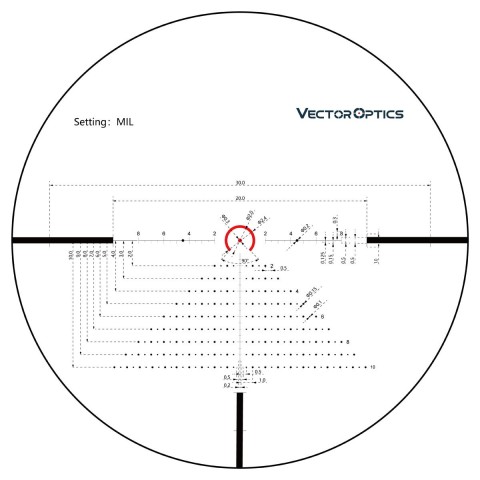 Прицел оптический Vector Optics Constantine 1-8x24 (30 mm) illum. SFP