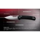 Ніж складаний туристичний Ganzo G768 (8.8 см) D2 / G10 чорний