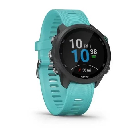 Смарт-годинник Garmin Forerunner 245 Music з бірюзовим ремінцем