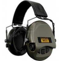 Активні навушники Sordin Supreme Pro X Slim Green (сумісні з ARC Rail)