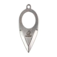 PK 1 Маленький ніж-брелок із каблучкою та шкіряним футляром