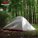 Намет надлегкий двомісний  з футпринтом Naturehike Cloud Up 2 Updated NH17T001-T, 210T, помаранчевий