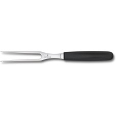 Кухонна виделка Victorinox Carving Flat 15см з чорн. ручкою