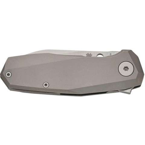 Ніж Spyderco Techno 3, CTS XHP, Titanium gray
