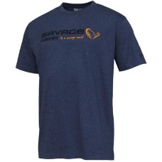 Футболка Savage Gear Signature Logo T-Shirt M Blue Melange