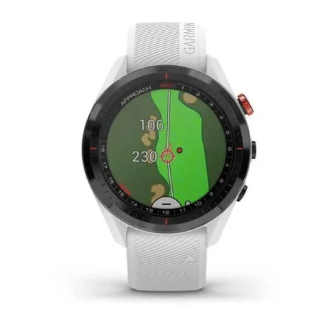 Смарт-годинник Garmin Approach S62 з білим ремінцем