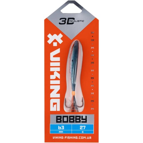 Бокоплав Viking Fishing Bobby 63mm 27.0g #11 Anchovy