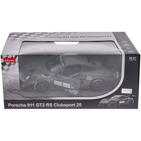 Машинка Rastar Porsche 911 GT2 RS Clubsport 25 1:14 Сірий