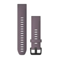 Ремешки для часов Garmin QuickFit 20 силиконовые, пурпурные