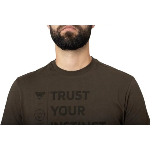 Футболка Harkila Instinct S/S XL коричневый