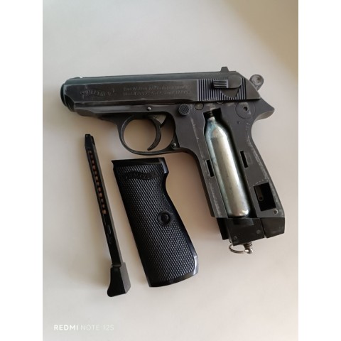 Пневматический пистолет Umarex Walther PPK/S (blowback) бу