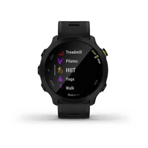 Смарт-годинник Garmin Forerunner 55 з чорним ремінцем
