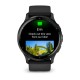 Смарт-часы Garmin Venu 3 черные со сланцевым стальным безелем и силиконовым ремешком