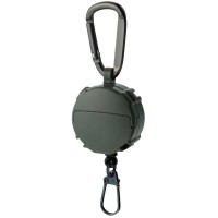 Ретривер DaiichiSeiko Carabiner Reel + Micro Case ц:foliage green
