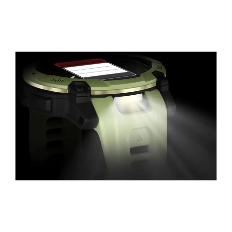 Смарт-годинник Garmin Instinct 3 (50 мм) AMOLED папоротево-зелений