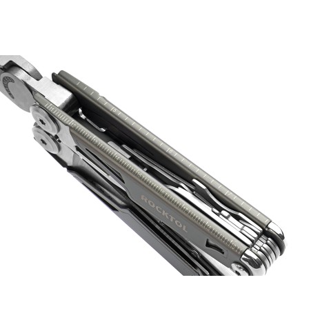 Мультитул Rocktol SK02VG 19-в-1 з титановим покриттям та нейлоновим чохлом в подарунковій коробці