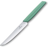 Нож кухонный Victorinox Swiss Modern Steak 12 см, мятный