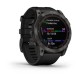 Смарт-часы Garmin fenix 7X Sapphire Solar карбоново-серые титановые DLC с черным ремешком