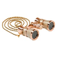 Театральний бінокль SIGETA TEATRUM C 3x25 (з ланцюжком) Gold