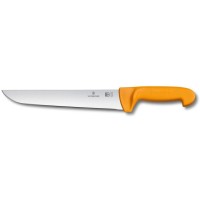 Ніж м'ясника Victorinox SWIBO 26см жовтий 5.8431.26