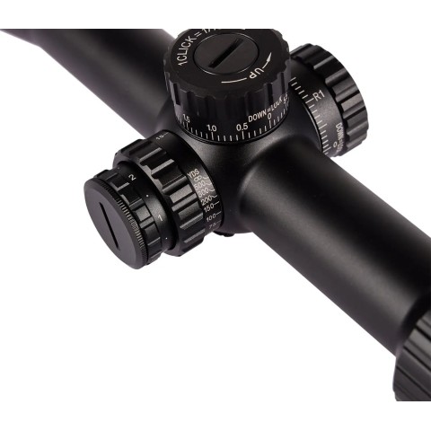 Прицел оптический XD Precision Black-LR FFP 4-24x50 сетка MPX1