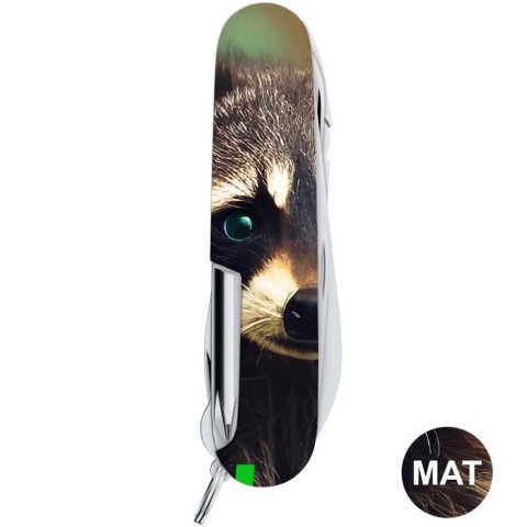 Ніж Victorinox Deluxe Tinker Animal 91мм,17функ ,Єнот